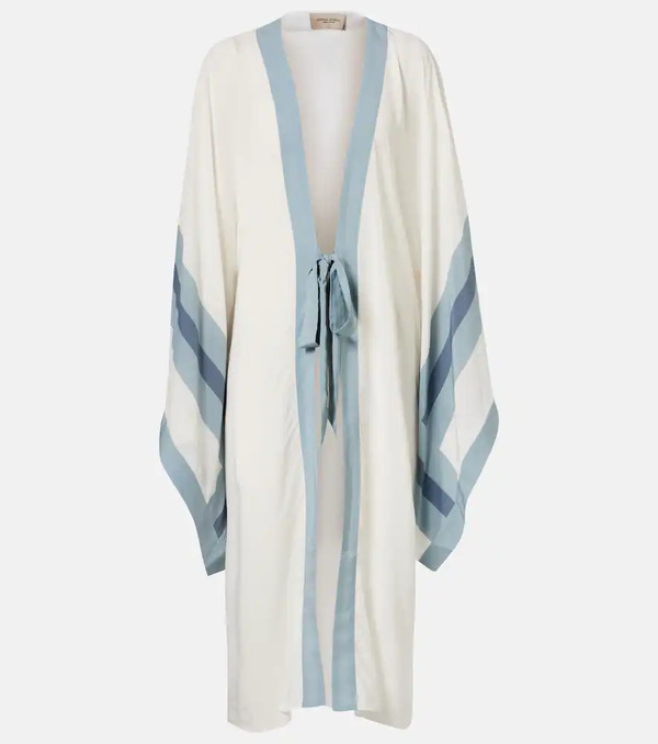  Adriana Degreas Adriana Degreas Bold Stripes Kaftan 