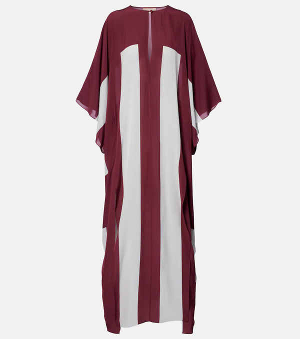  Adriana Degreas Adriana Degreas Bold Stripes Kaftan 