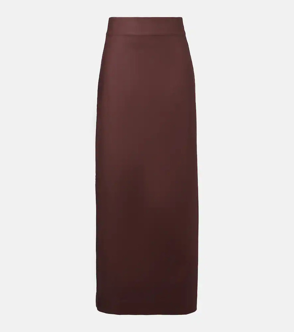  Adriana Degreas Adriana Degreas Cotton-blend Maxi Skirt 