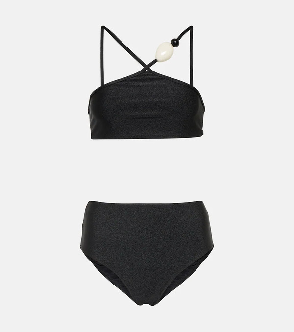  Adriana Degreas Adriana Degreas Embellished Mid-rise Bikini 