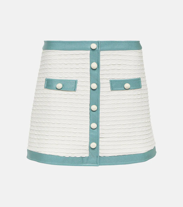  Adriana Degreas Adriana Degreas Jacquard Miniskirt 