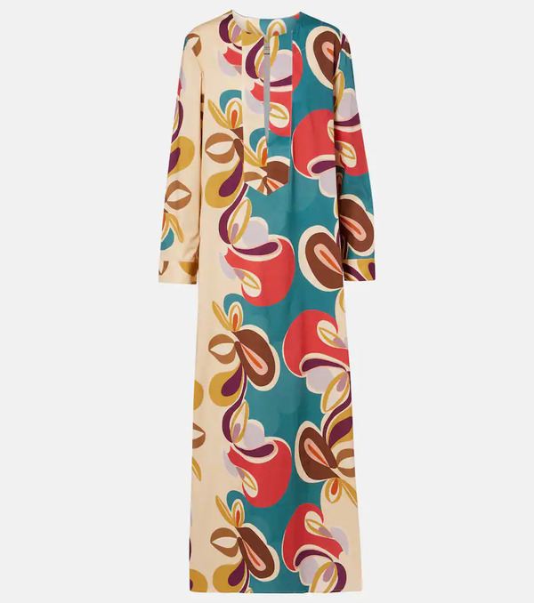  Adriana Degreas Adriana Degreas Printed Cotton-blend Kaftan 
