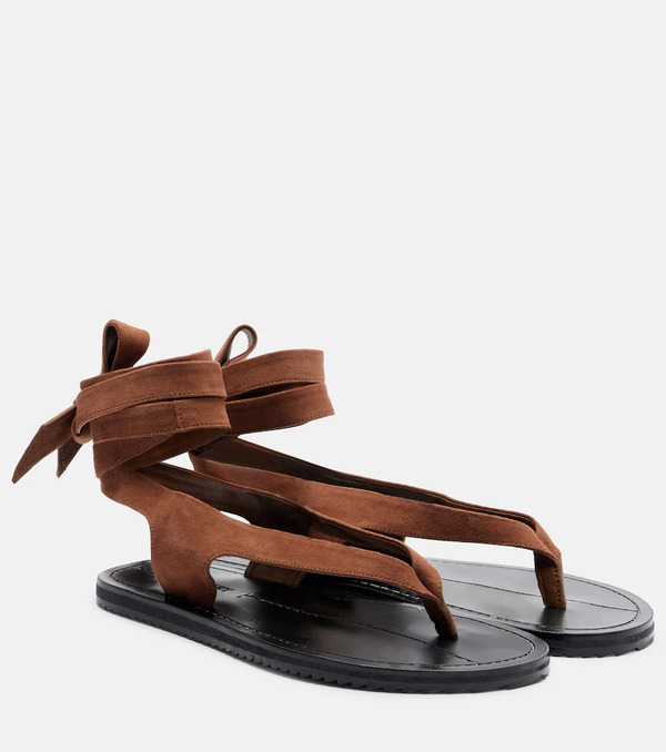  A.emery A.emery Elmer Suede Thong Sandals 