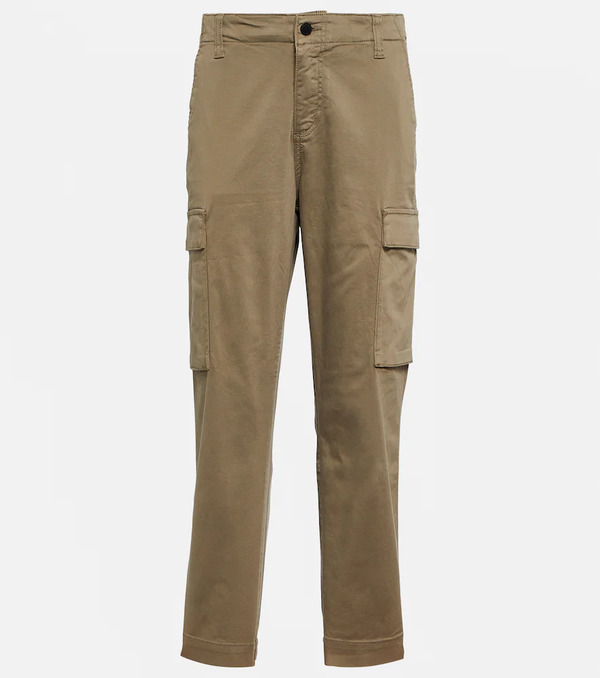  Ag Jeans Ag Jeans Cropped Cotton-blend Cargo Pants 