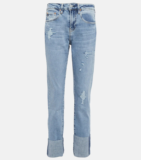  Ag Jeans Ag Jeans Cuffed Straight Jeans 