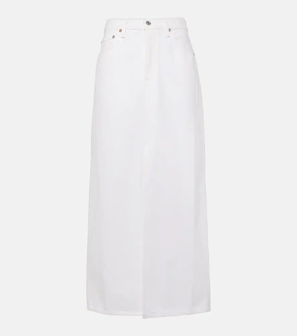  Agolde Agolde Leif Denim Maxi Skirt 