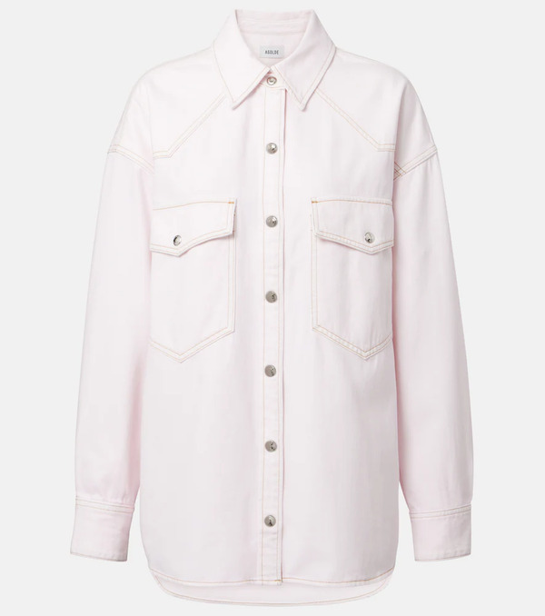  Agolde Agolde Lotta Denim Overshirt 