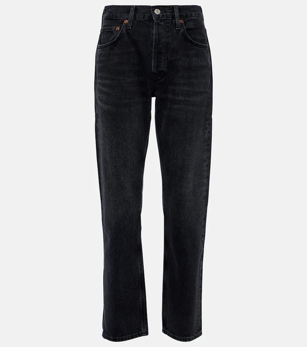  Agolde Agolde Parker Long Mid-rise Straight Jeans 