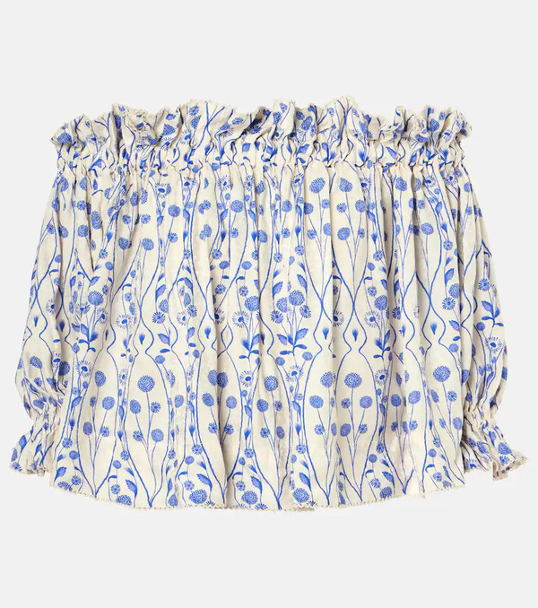  Agua By Agua Bendita Agua By Agua Bendita Urucu Off-shoulder Blouse 