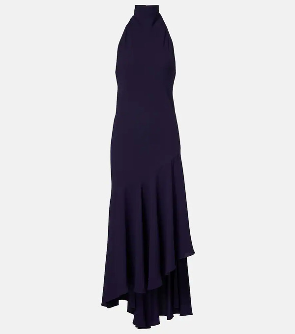  Alaia Alaã¯a Asymmetric Halterneck Maxi Dress 