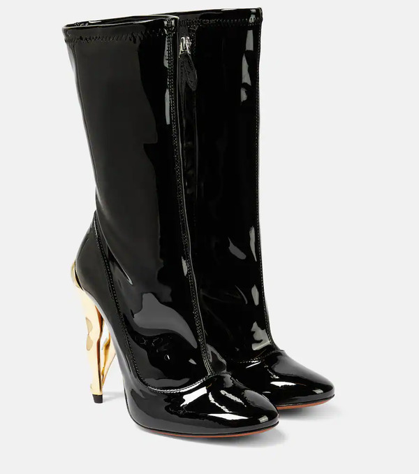  Alaia Alaã¯a Cabaret Mid-calf Boots 