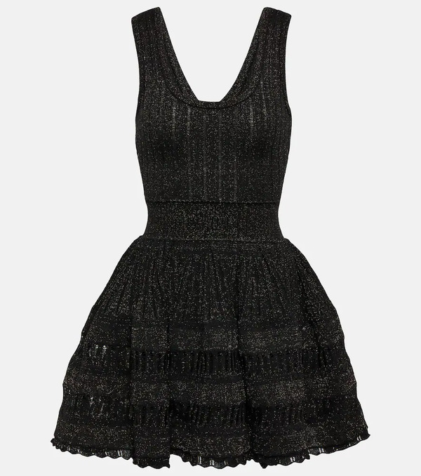  Alaia Alaã¯a Crinoline Wool-blend Minidress 