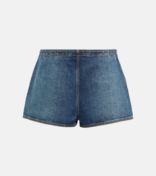  Alaia Alaã¯a Denim Shorts 
