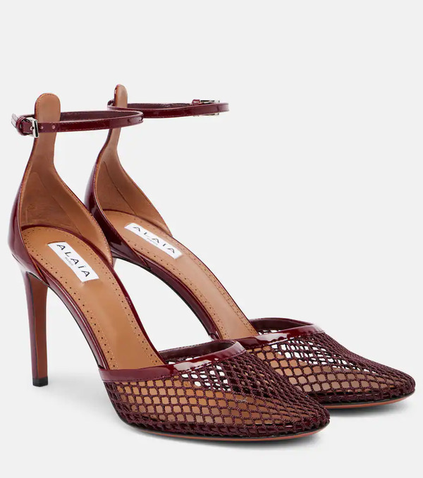  Alaia Alaã¯a 90 Fishnet Pumps 