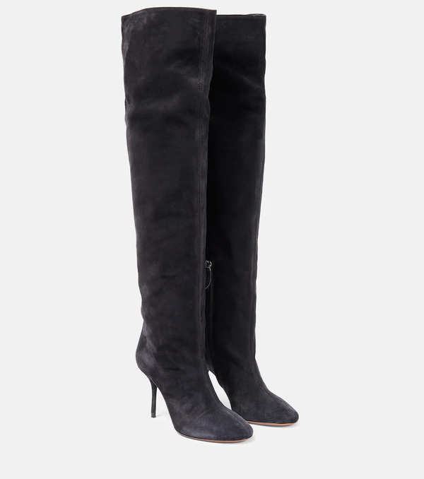  Alaia Alaã¯a Fluide 90 Suede Boots 