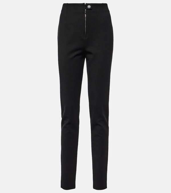  Alaia Alaã¯a High-rise Gabardine Leggings 