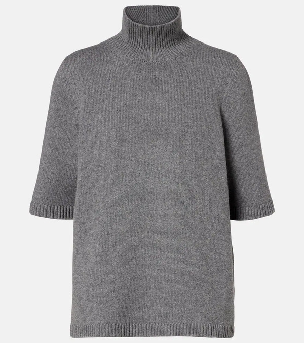  Alaia Alaã¯a Knitted Cashmere-blend Turtleneck Top 