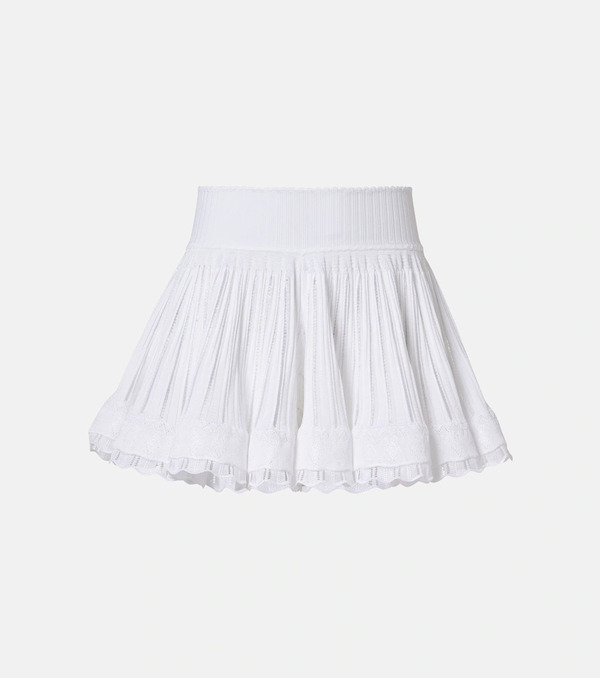  Alaia Alaã¯a Knitted Miniskirt 