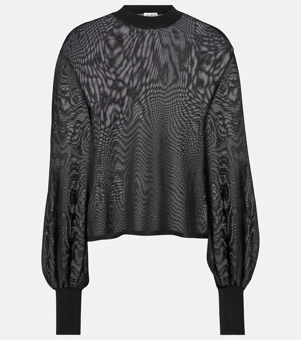  Alaia Alaã¯a Lamã© Sweater 