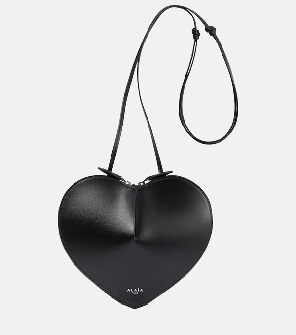  Alaia Alaã¯a Le Cåur Leather Shoulder Bag 