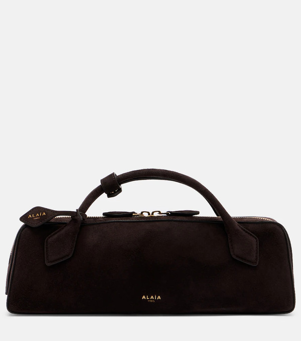  Alaia Alaã¯a Le Teckel Small Suede Clutch 