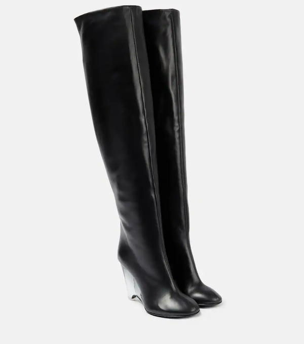  Alaia Alaã¯a Leather Knee-high Boots 