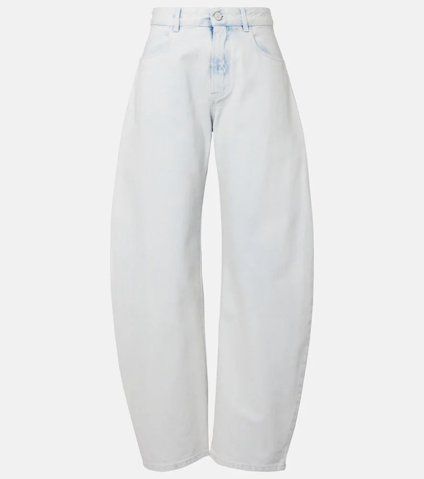  Alaia Alaã¯a Low-rise Barrel-leg Jeans 