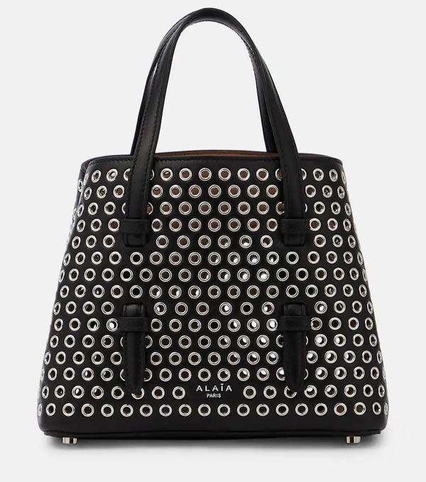  Alaia Alaã¯a Mina 20 Embellished Leather Tote Bag 