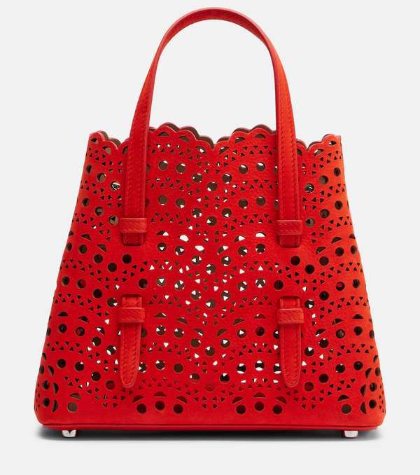  Alaia Alaã¯a Mina 20 Vienne Leather Tote Bag 