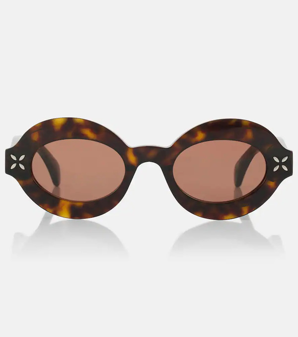  Alaia Alaã¯a Petal Round Sunglasses 