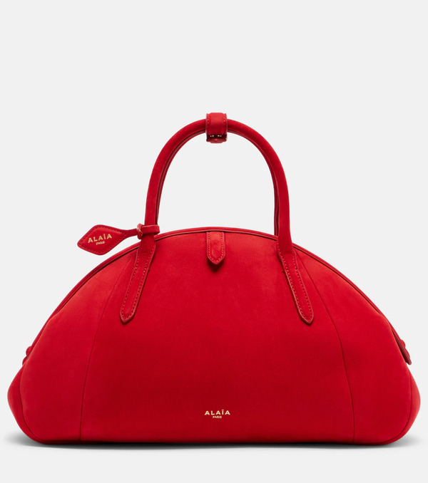  Alaia Alaã¯a Purse Small Suede Top-handle Bag 