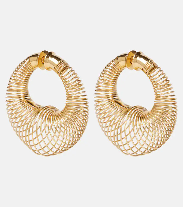  Alaia Alaã¯a Spiral Hoop Earrings 