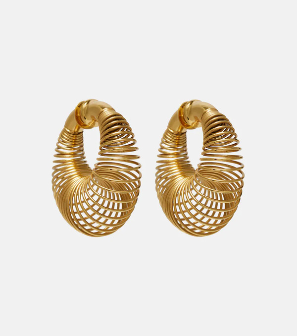  Alaia Alaã¯a Spiral Hoop Earrings 