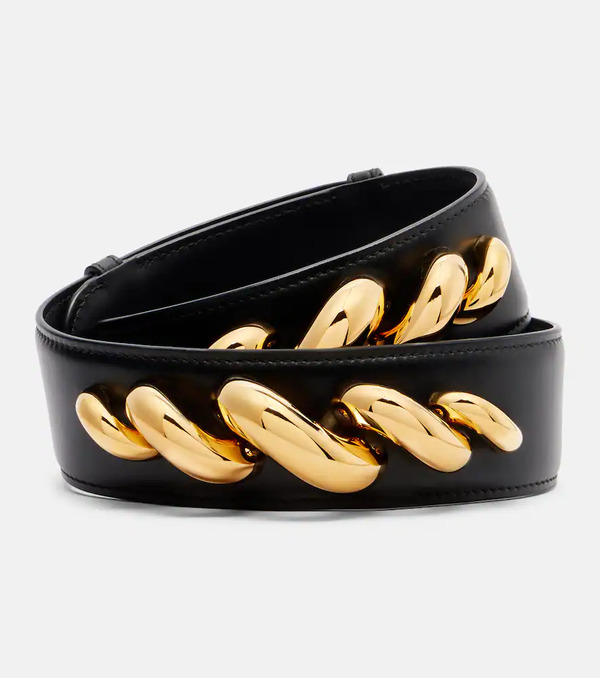  Alaia Alaã¯a Torsion Leather Belt 