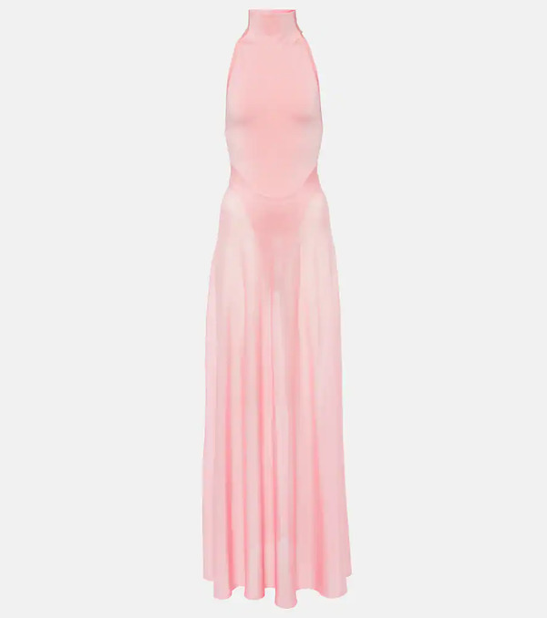  Alaia Alaã¯a Turtleneck Maxi Dress 