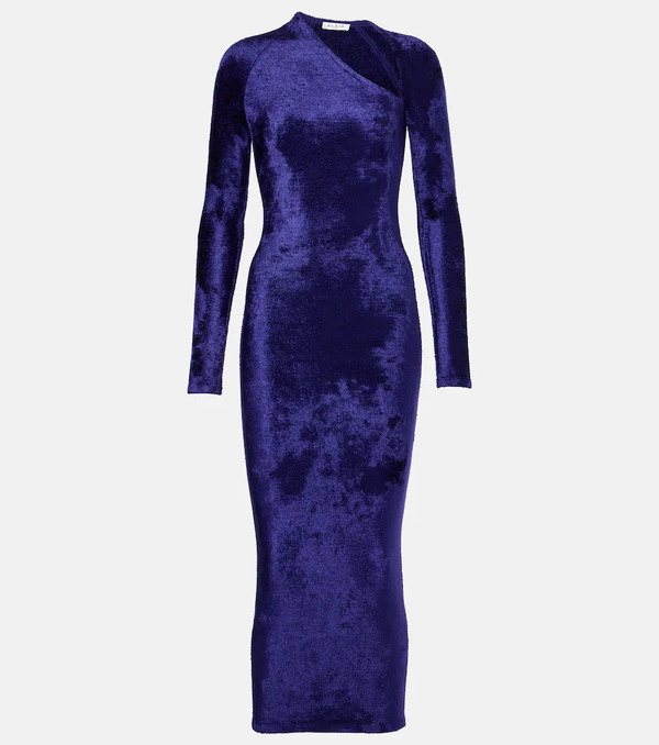 Alaia Alaã¯a Velvet Maxi Dress 
