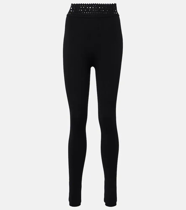  Alaia Alaã¯a Vienne High-rise Leggings 