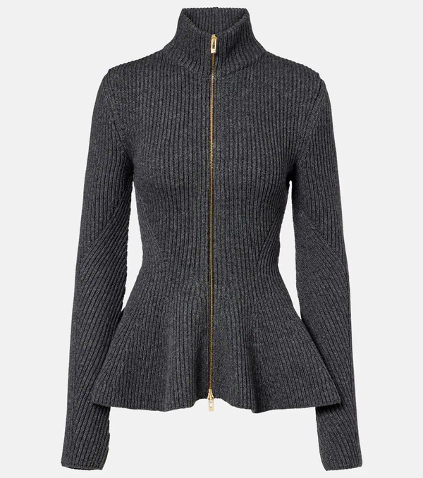  Alaia Alaã¯a Wool And Cashmere Cardigan 
