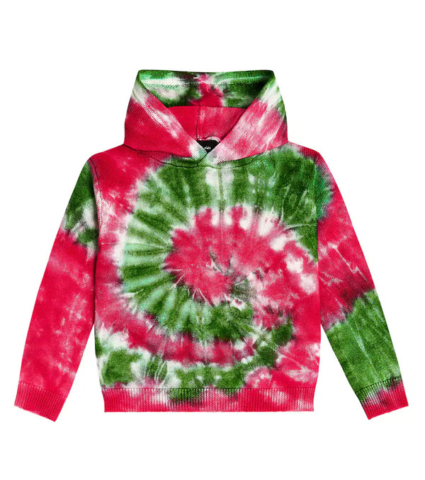  Alanui Kids Alanui Kids California Dreamin' Tie-dye Virgin Wool 