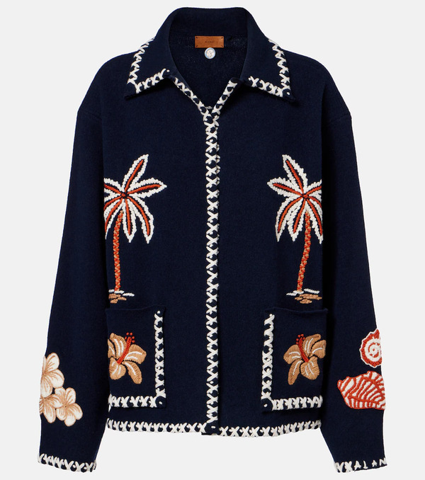  Alanui Alanui Remember Me Virgin Wool Jacket 