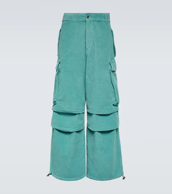  Alanui Alanui Velvet Corduroy Cargo Pants 