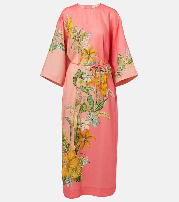  Alemais Alã©mais Anika Floral Maxi Dress 