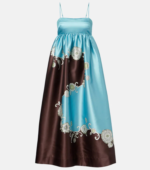  Alemais Alã©mais Gia Printed Maxi Dress 