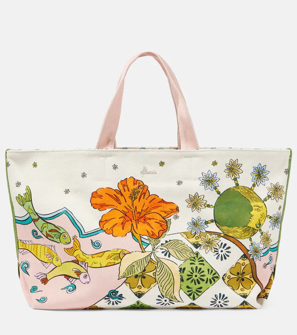  Alemais Alã©mais Hazel Large Canvas Tote Bag 