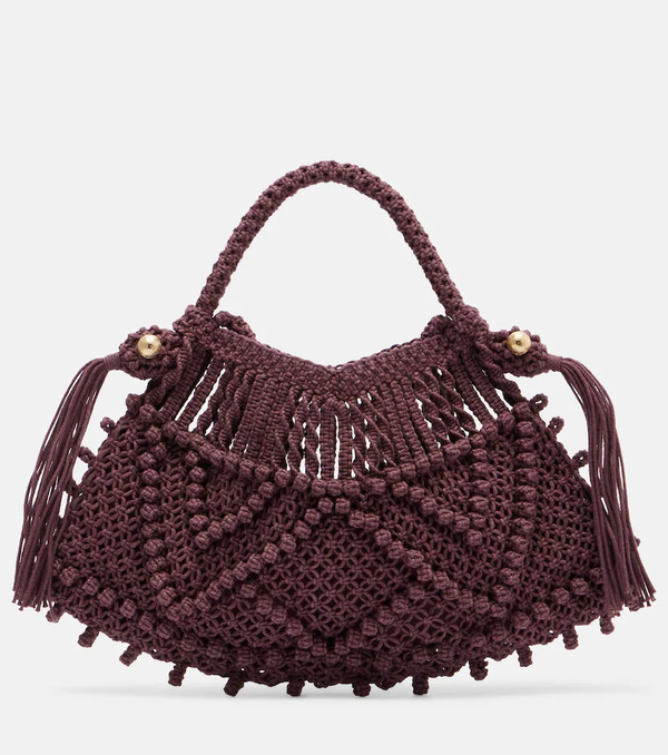  Alemais Alã©mais Macrame Small Top-handle Bag 
