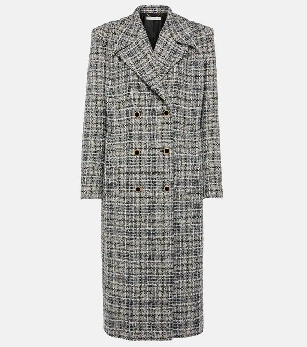  Alessandra Rich Alessandra Rich Lurexâ® Tweed Coat 
