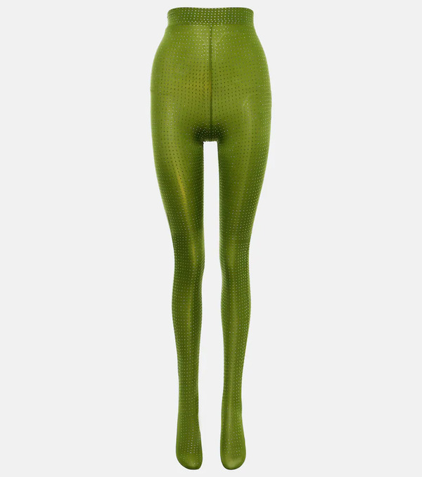  Alex Perry Alex Perry Crystal-embellished Jersey Tights 
