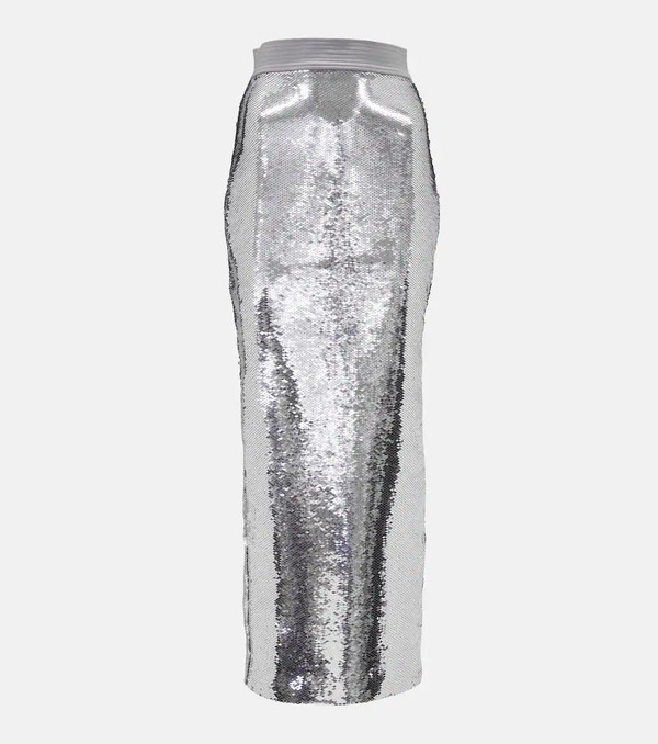  Alex Perry Alex Perry Denton Sequin-embellished Maxi Skirt 