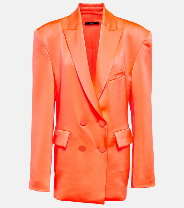  Alex Perry Alex Perry Wells Crãªpe Satin Blazer 