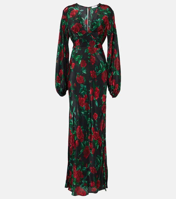  Alexandra Miro Alexandra Miro Eleanor Floral Maxi Dress 
